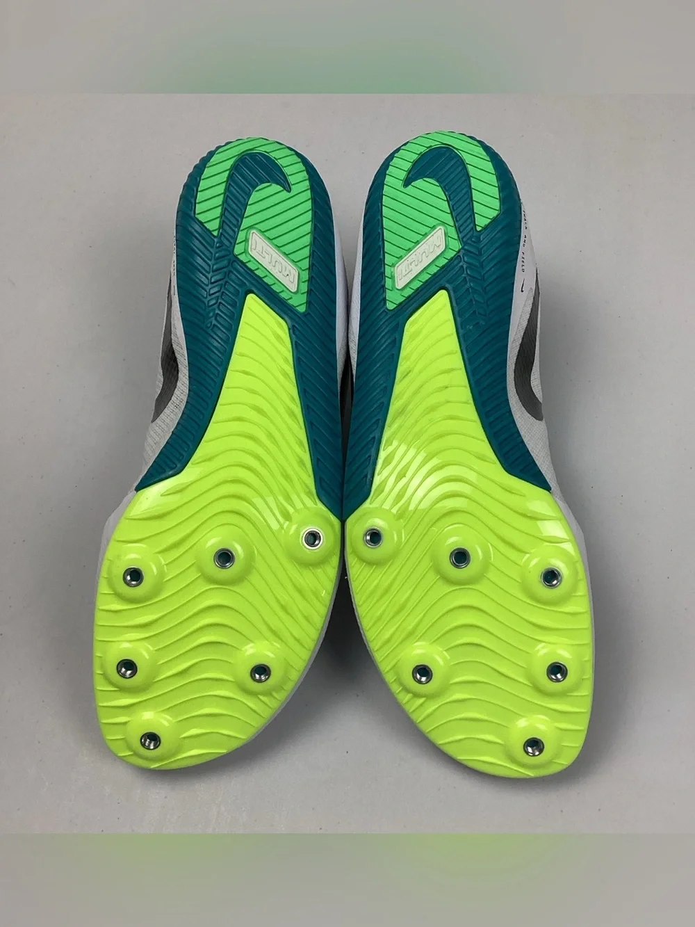 Nike Rival Multi Track & Field Spikes Mens 9.5 FZ9664-102  No Spikes Or Tool